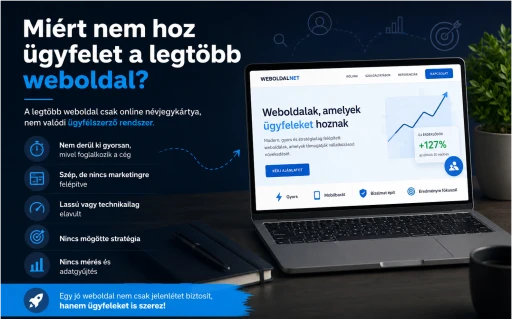 Miért nem hoz ügyfelet a legtöbb weboldal?