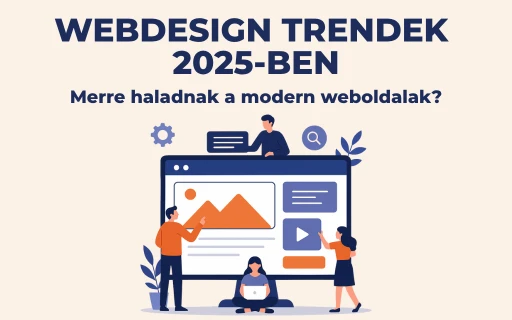 Webdesign trendek 2025-ben