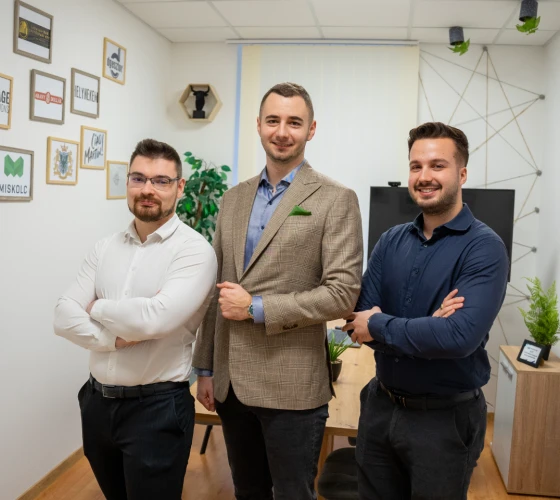 Kapcsolat felvételi blokk design képe