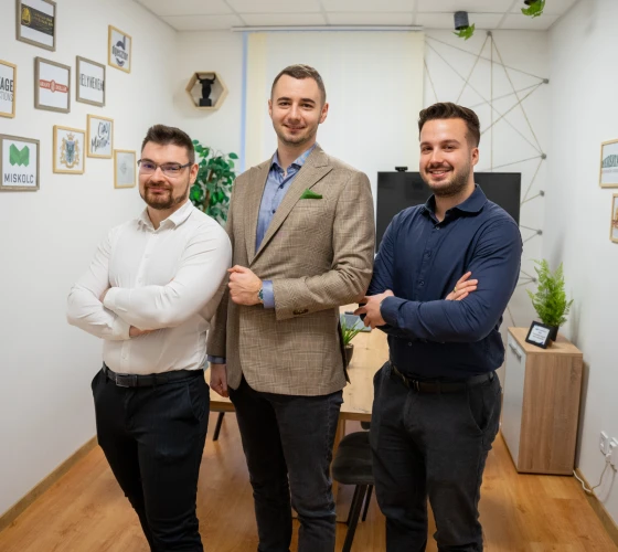 Kapcsolat felvételi blokk design képe